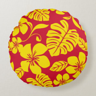 PINK BIKINI (RED/GOLD) ROUND CUSHION