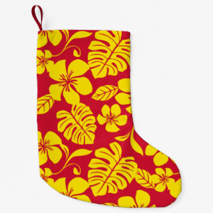 PINK BIKINI (RED/GOLD) SMALL CHRISTMAS STOCKING