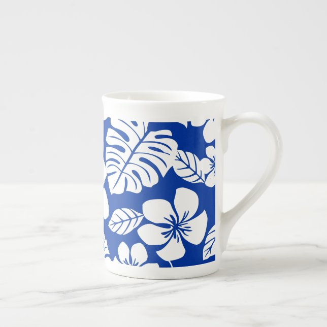 PINK BIKINI (ROYAL BLUE) BONE CHINA MUG (Right)