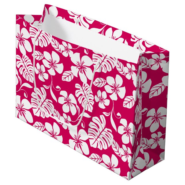 PINK BIKINI (STRAWBERRY RED) LARGE GIFT BAG (Front Angled)