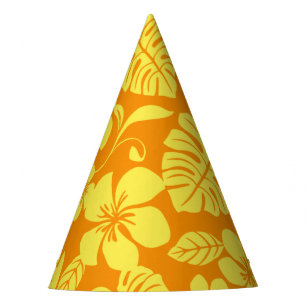 PINK BIKINI (TANGERINE/YELLOW) PARTY HAT