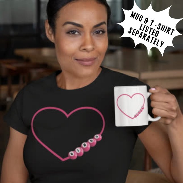 Pink BINGO Heart Customisable Mug (Creator Uploaded)
