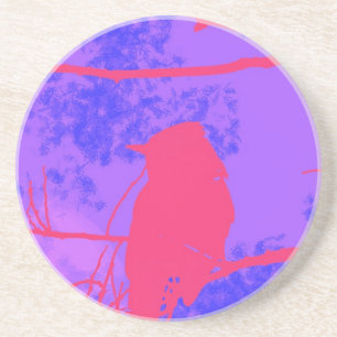 Pink Bird Coaster