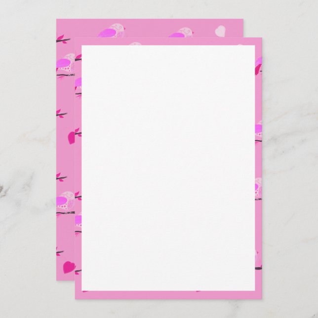 pink bird girly (Front/Back)