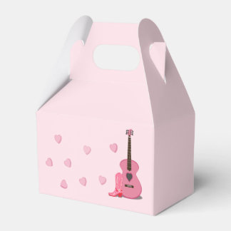 Pink birthday gift box