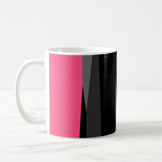 Pink Black and Grey   Coffee Mug