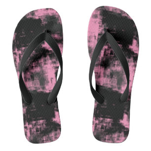 Pink Black and Grey   Jandals