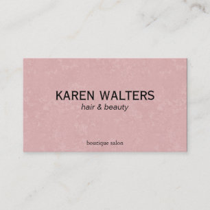 Pink/black (appointment card) appointment card