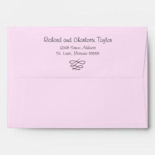 Pink & Black Arrows - Envelope