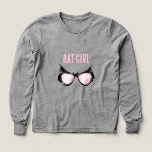 Pink Black Bat Girl Glasses