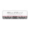 Pink & Black Damask Address Label