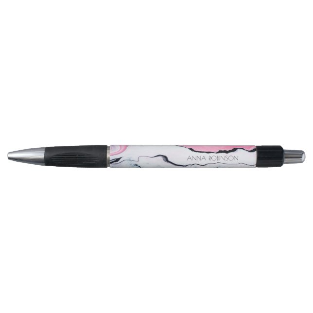 Pink & Black Marble (Front)