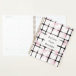 Pink Black Stripes Follow your dreams Planner<br><div class="desc">Pink Black Stripes Follow your dreams</div>