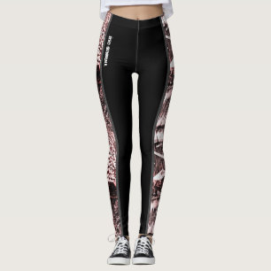 Pink blend leggings