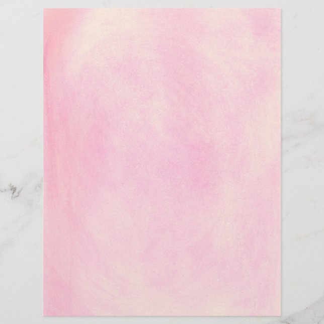 Pink Blends Baby Shower Letterhead (Front)