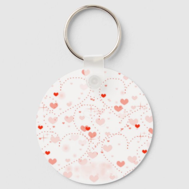 Pink Bliss (Valentine's Day) Key Ring (Front)