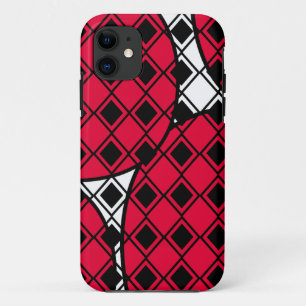 Pink Blob Harlequin Case-Mate iPhone Case