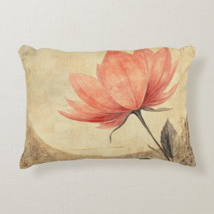 Pink Bloom & Moonlit Serenity Decorative Cushion