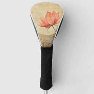 Pink Bloom & Moonlit Serenity Golf Head Cover