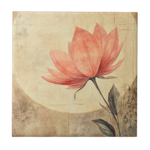 Pink Bloom & Moonlit Serenity Tile