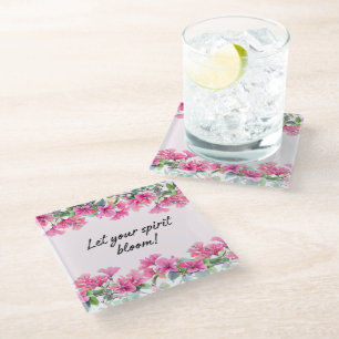 Pink Bloom Spirit Coaster