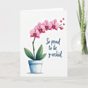 Pink Blooms Mothers Day Card