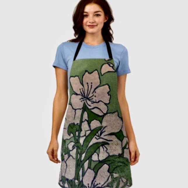 Pink Blossom Cascade  Apron (Creator Uploaded)