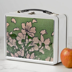 Pink Blossom Cascade Metal Box
