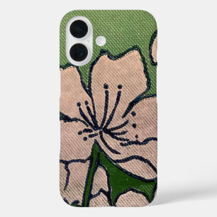 Pink Blossom Cascade Phone Case