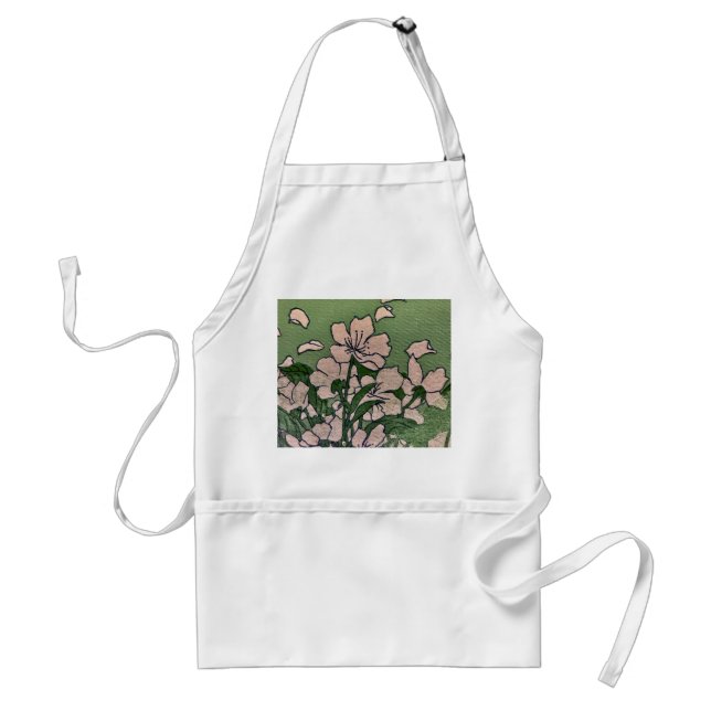 Pink Blossom Cascade  Standard Apron (Front)