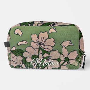 Pink Blossom Green  Dopp Kit