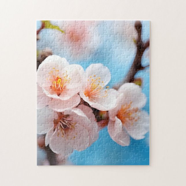 Pink Blossom Magic Jigsaw Puzzle (Vertical)