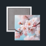 Pink Blossom Magic  Magnet<br><div class="desc">Add a personal touch to any space with our customizable Pink Blossom Magic  magnets — perfect for refrigerators,  lockers,  and unique gift ideas.</div>
