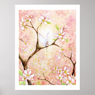 Pink Blossom View Poster