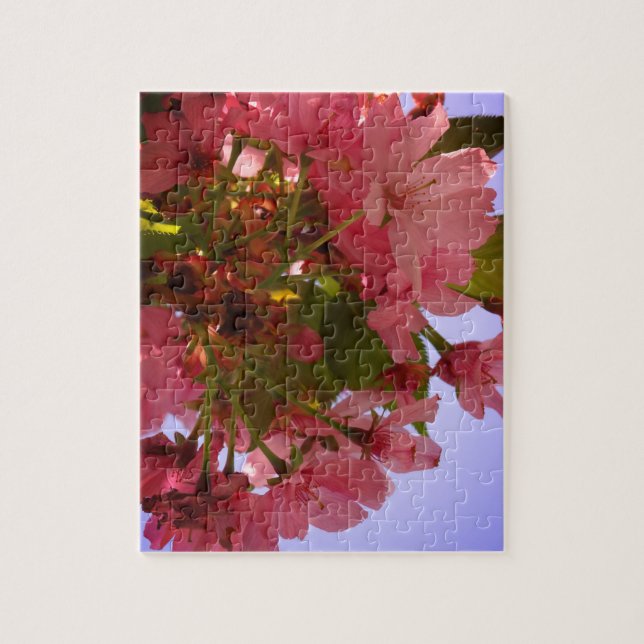 Pink Blossoms Jigsaw Puzzle (Vertical)