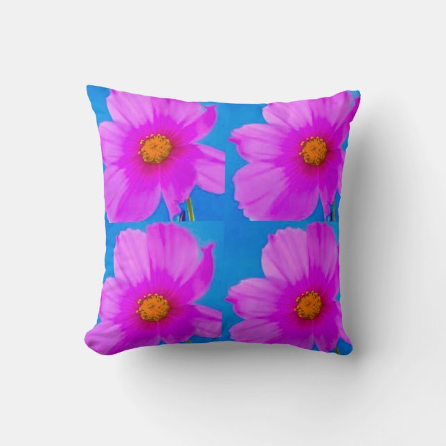 Pink Blossoms Pillow (Front)