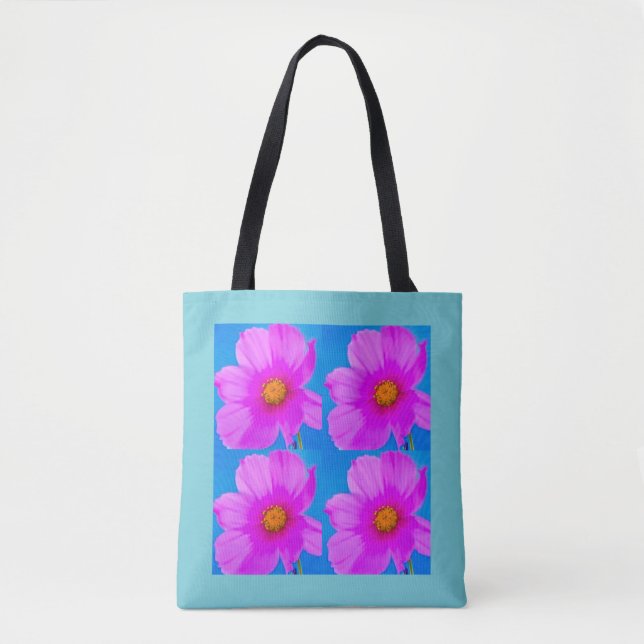 Pink Blossoms Tote Bag (Front)