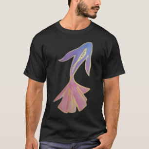 Pink, blue and gold fish T-Shirt