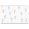 Pink & Blue Baby Footprints 10lb Tissue Paper