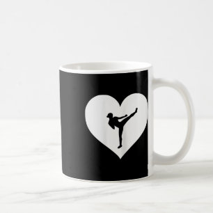 Pink Blue Black Karate Love Sweater Or Tee Women T Coffee Mug