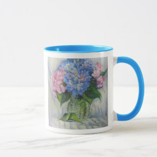 "Pink, Blue, & Glass" Mug