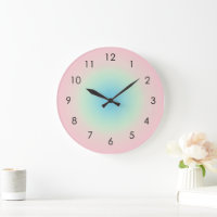 Pink Blue Gradient Ombre Pastel Aesthetic 