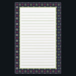 Pink Blue Green Menorah and Star of David Pattern Stationery<br><div class="desc">Whimsical stationery with Hanukkah themed pattern of menorahs and Star of David in blue,  green and pink.</div>