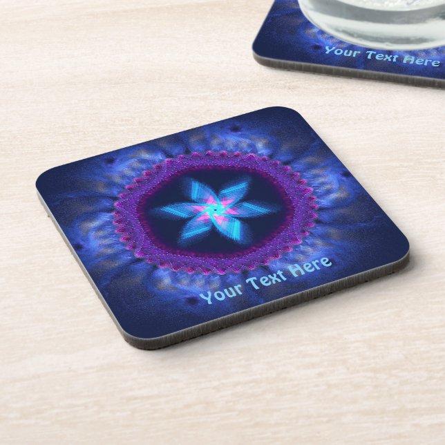 Pink - Blue Magen Coaster (Left Side)