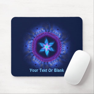 Pink - Blue Magen Mouse Pad
