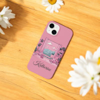 Pink Blue Mountain View Boss Lady Girlfriend Gift