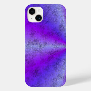 Pink Blue Rainbow in Elephant Skin Leather Optik Case-Mate iPhone 14 Plus Case