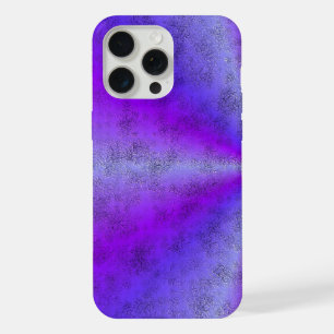 Pink Blue Rainbow in Elephant Skin Leather Optik iPhone 15 Pro Max Case