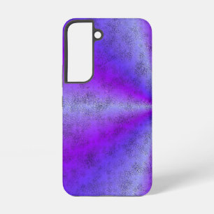 Pink Blue Rainbow in Elephant Skin Leather Optik Samsung Galaxy Case