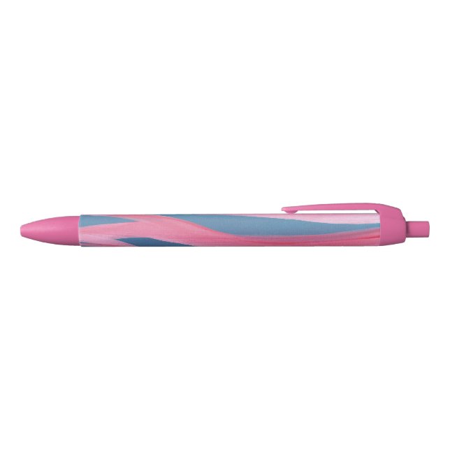 Pink Blue Red Sunset Painting Custom Pens (Top)